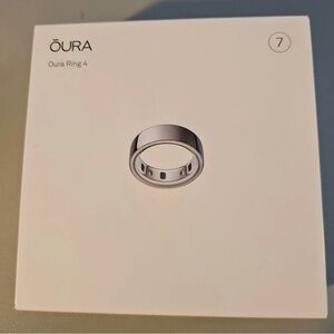 Silver Oura Ring size 7